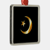 イスラム教の宗教の記号 メタルオーナメント (右)