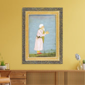 イスラム教の宗教姿、小さなクライブアルから キャンバスプリント (インサイチュ (リビング))