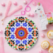 イスラム教の幾何学的なパターン ペーパープレート (パーティー)