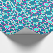 イスラム教の幾何学的なパターン ラッピングペーパー (角)