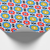 イスラム教の幾何学的なパターン ラッピングペーパー (角)