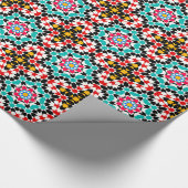 イスラム教の幾何学的なパターン ラッピングペーパー (角)