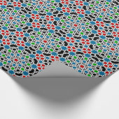 イスラム教の幾何学的なパターン ラッピングペーパー (角)