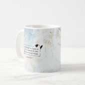 イスラム教の結婚式の引き出物 – コーランの引用 – ありがとう コーヒーマグカップ (正面左)