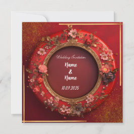 イスラム教の結婚式招待状 招待状