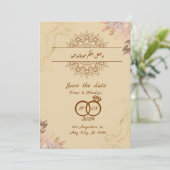 イスラム教の結婚式 セーブザデート (スタンド正面)