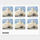 イスラム教の芸術の博物館、カタールの写真のステッカー スクエアシール (シート)