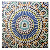 イスラム教の芸術は陶磁器の写真のタイルを模造します タイル (正面)