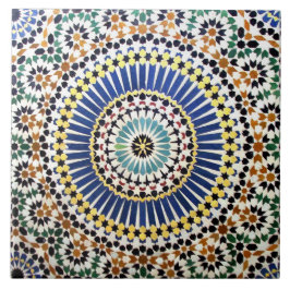 イスラム教の芸術は陶磁器の写真のタイルを模造します タイル