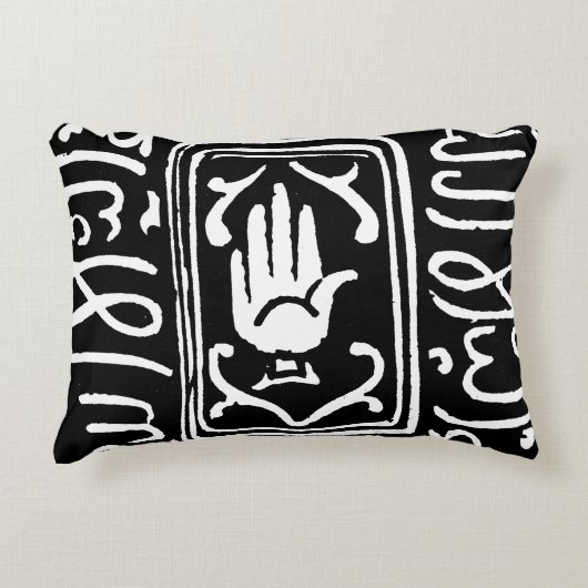 イスラム教の記号 アクセントクッション (正面)