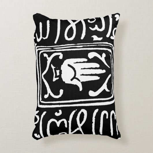 イスラム教の記号 アクセントクッション (正面(垂直))