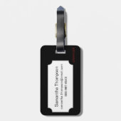 イスラム教の記号 ラゲッジタグ (裏面縦)