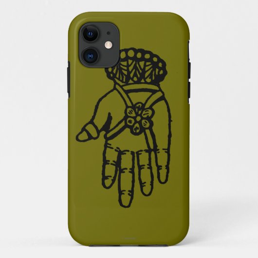 イスラム教の記号: Hamsa Case-Mate iPhoneケース (裏面)
