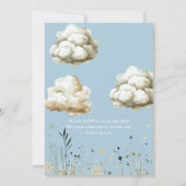 イスラム教の赤ちゃん男の子のアクィーカの招待状 招待状 (裏面)