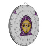 イスラム教の顔文字 ダーツボード (正面左)