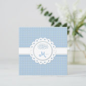 イスラム教のAqeeqahのイスラム教のbismillahのベビーの発表 招待状 (スタンド正面)