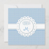イスラム教のAqeeqahのイスラム教のbismillahのベビーの発表 招待状 (正面)