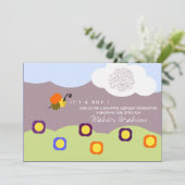 イスラム教のAqiqah Aqeeqahのベビーののまわりに 招待状 (スタンド正面)