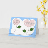 イスラム教のmabrookの結婚式の婚約のmabrukカード カード (黄色い花)