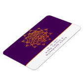 イスラム教は日付のビスミ結婚ラ・イスラムの星を保存する マグネット (左側)