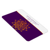 イスラム教は日付のビスミ結婚ラ・イスラムの星を保存する マグネット (右側)