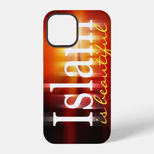 イスラム教は美しい iPhoneケース (裏面)