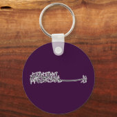 イスラム教イスラム教ビスミラ・バスマラ・アラビア語 キーホルダー (正面)