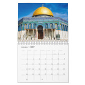 イスラム教イスラム教壁のモスクの世界 カレンダー (1月 2027)