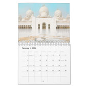 イスラム教イスラム教壁のモスクの世界 カレンダー (2月 2026)