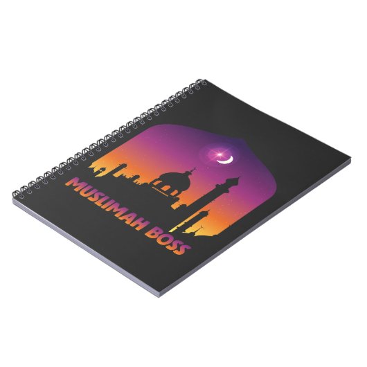 イスラム教ムスリマボス宗教上のイスラム教徒 ノートブック (左側)