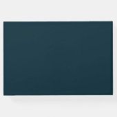 イスラム教モスク結婚シルエット ゲストブック (裏面)