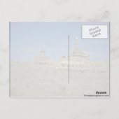 イスラム教建築 ポストカード (裏面)