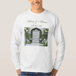 イスラム教式の結婚式用 オーダーメイドTシャツ Tシャツ
