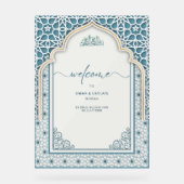 イスラム教式ウェディング　ウェルカム アクリルサイン (正面)