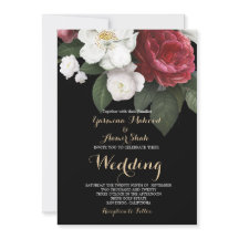 イスラム教式ウェディング ビスマッラ エレガントバーガンディローズ