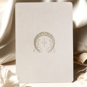 イスラム教式秋の結婚式 招待状 オレンジ色 アラブの結婚式