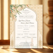イスラム教式結婚証明書 マスジド・ナバウィーカード