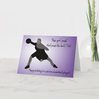 イスラム教徒が適任の女子バスケットボール選手 カード