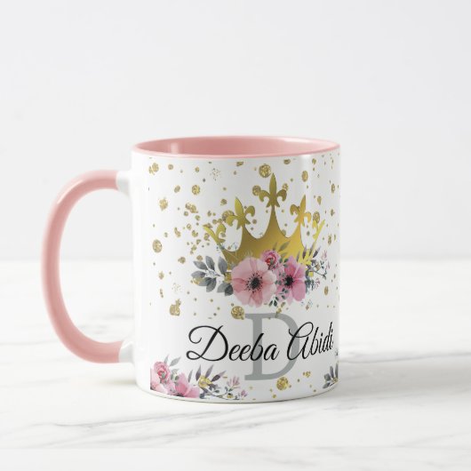 イスラム教徒の女の子の恵みの贈り物 マグカップ (左)