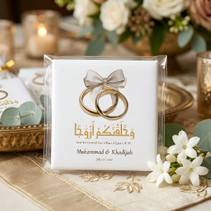 イスラム教徒向けのオーダーメイド結婚式の引出物 マグネット