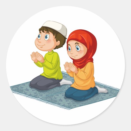 イスラム教徒 ラウンドシール (正面)