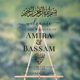 イスラム教結婚夫婦 アクリルサイン