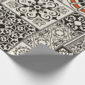 イスラム教、アラビア語、インディアン ラッピングペーパー (角)