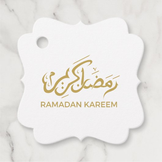イスラム教 ラマダーン カリーム フェイバータグ (正面)