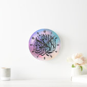 イスラム時計 ラウンド壁時計 (ホーム)