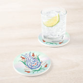 イスラム書道 コースター (側面)