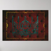 イスラム書道 ポスター (正面)