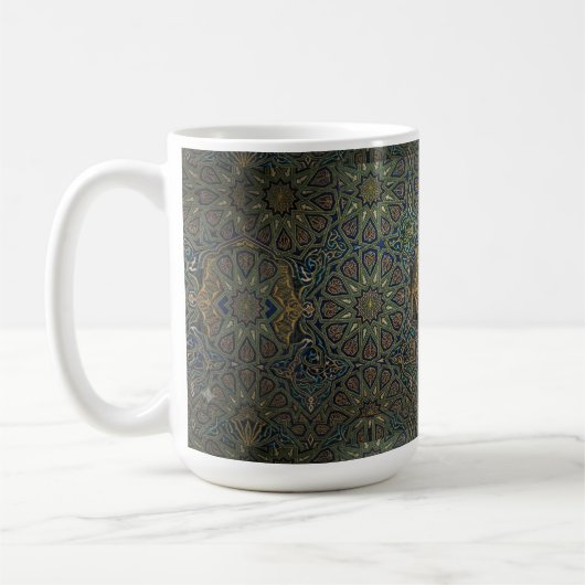 イスラム柄 コーヒーマグカップ (左)