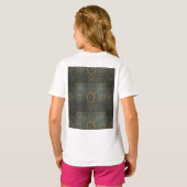 イスラム柄 Tシャツ (裏面フル)