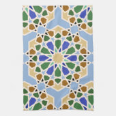 イスラム様式の背景 キッチンタオル (縦)